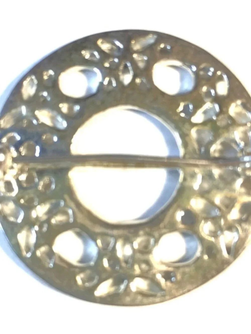 Celtic Trinity Tara Knot Irish Scottish Silver Brooch Ladies Pin
